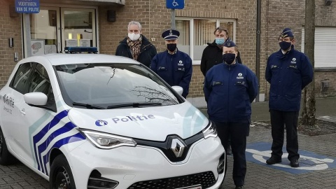 Politiekorps Scherpenheuvel-Zichem rijdt nu ook elektrisch