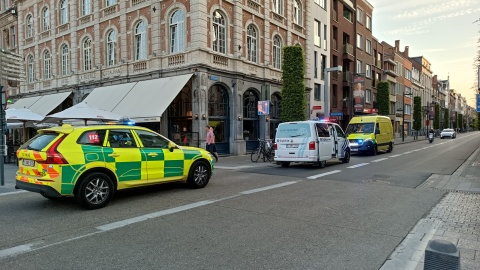 Fietser gewond na botsing met voetganger in Bondgenotenlaan