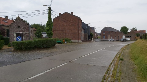 Kruispunt in Outgaarden