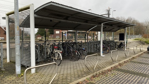 Fietsstalling station Vertrijk