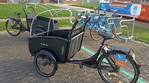 Blue Bike bakfietsen Landen