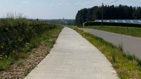 Fietspad in Willebringen