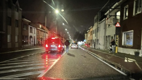 Vekeersongeval Diestsesteenweg Lubbeek kerstperiode