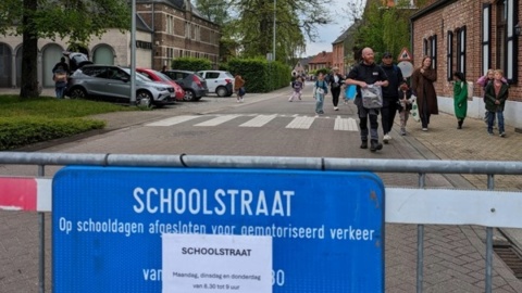 Bord schoolstraat